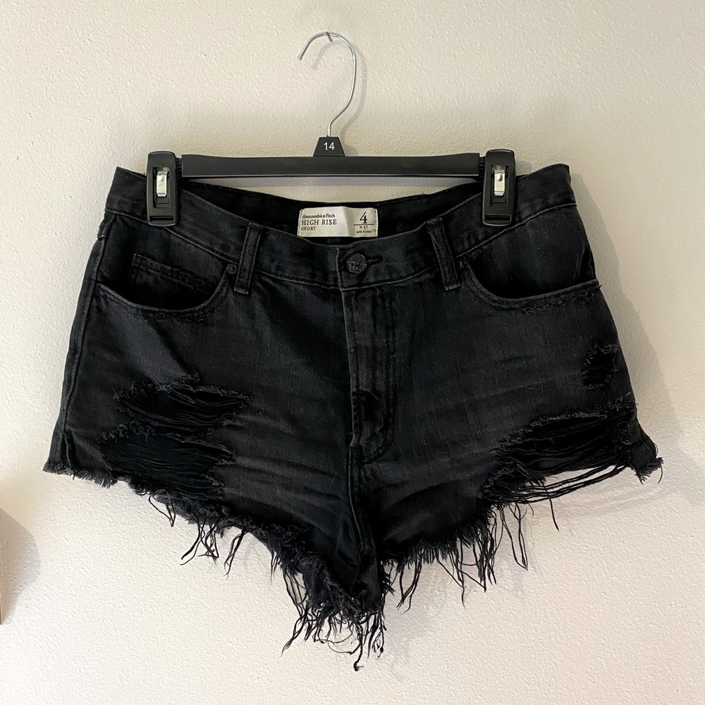 Abercrombie high wasted festival shorts